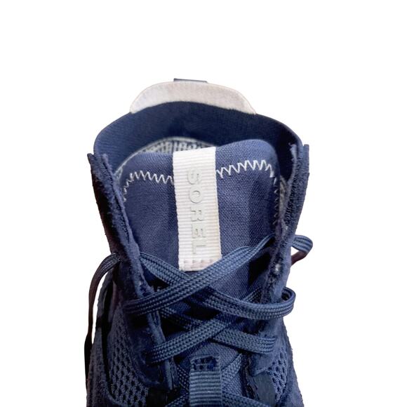 Sorel ONA 503 Knit Mid Sneakers Blue Women's Size 8.5 - Picture 8 of 9